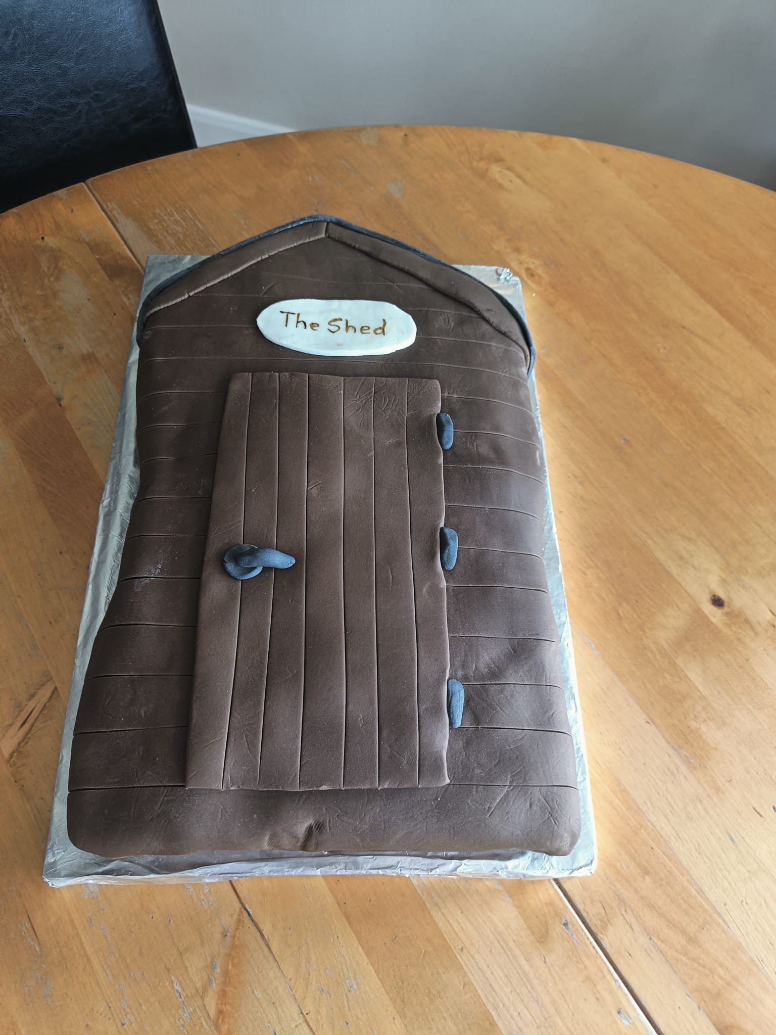 A cake to celebrate our grand opening